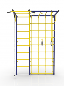 Шведская стенка Роки с рукоходом (ультрамарин)