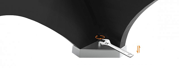 картинка Стол / пул "Victory II Plus" 8 ф (черный) с плитой от магазина Лазалка