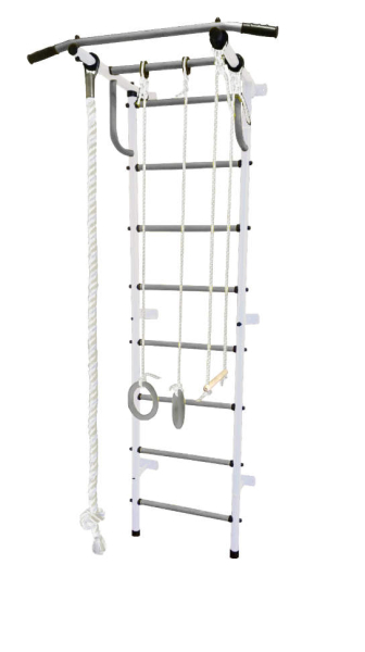 Детский спортивный комплекс ДСК "Пионер-С2Р"  белый-серый