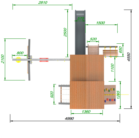Детская площадка Пикник "Урбан Д" Стэйдж 1