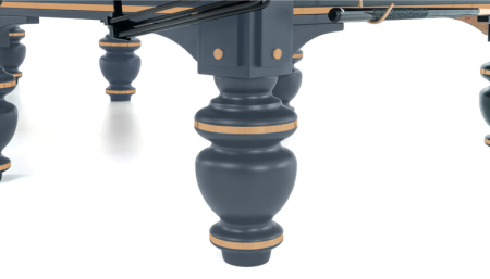 картинка Стол / снукер "Magnum Pro" 12 ф (черный, плита 50 мм в комплекте с аксессуарами) с системой подогрева плит от магазина Лазалка