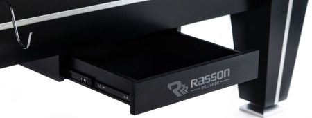 картинка Стол / снукер "Magnum Pro" 12 ф (черный, плита 50 мм в комплекте с аксессуарами) с системой подогрева плит от магазина Лазалка