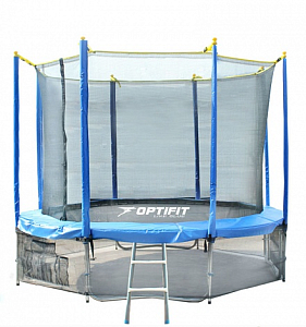 Батут Optifit Like Blue 14Ft голубой