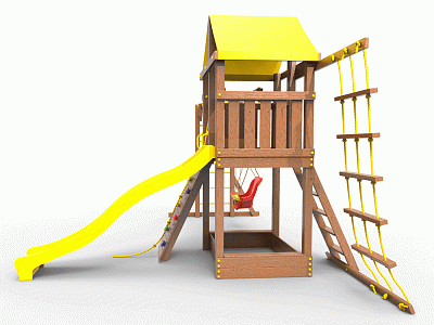 Детская площадка Пикник "Оптимус" с рукоходом