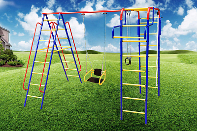 Детский спортивный комплекс для дачи Пионер "Дачный" (ЦК-2Д)