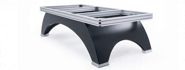 картинка Стол / пул "Victory II Plus" 8 ф (черный) с плитой от магазина Лазалка