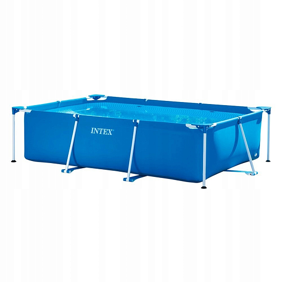 картинка Каркасный бассейн Rectangular Frame 300х200х75см, 3834л, Intex, 28272 от магазина Лазалка