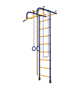 Детский спортивный комплекс ДСК   "Пионер-1"  2,9-3,4м. (синий-желтый)
