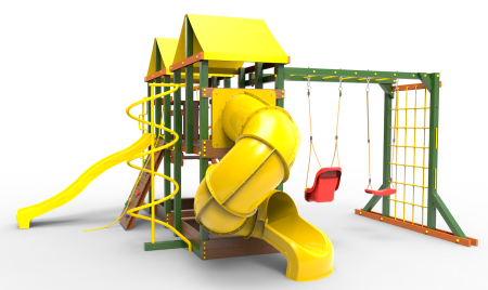 Детская площадка Пикник "Вега" Пацифик Лайт с винтовой трубой