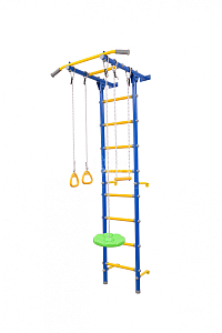 Детский спортивный комплекс Turnik home "Light " синий\желтый