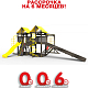 Детская площадка Пикник "Black" Пацифик Light AllSeasons