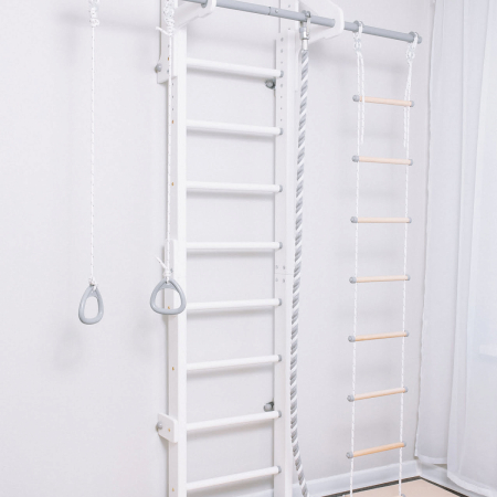 картинка Комплекс «Шведская стенка деревянная ROMANA Eco 2.1» от магазина Лазалка