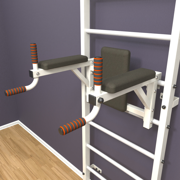 картинка Шведская стенка «LittleSport» Л 2.0 Белый белые ступени от магазина Лазалка