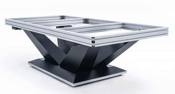 картинка Стол / пул "Victory II Plus" 8 ф (черный) с плитой от магазина Лазалка