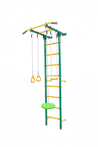 Детский спортивный комплекс Turnik home "Light " зеленый\желтый